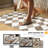 Living Room Rug 4x6 ft Modern Check Area Rug Machine Washable Rug, Non Slip Vintage Rug Stain Resistant Indoor Large Carpet for Bedroom, Boho Rug, Distressed Retro Floor Rug for Classroom, Dorm, Dining Room-1411895769