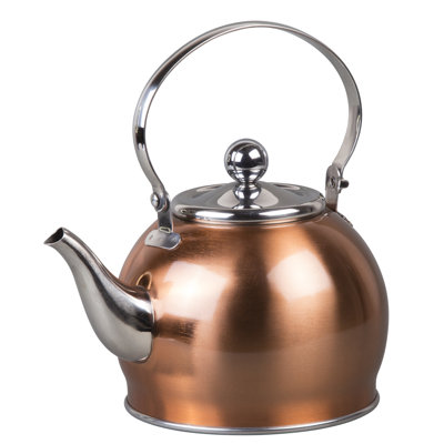 Creative Home Stainless Steel Stovetop Tea Kettle