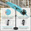 Parasol de table pour l'extérieur avec bouton-poussoir-307562855-307562862