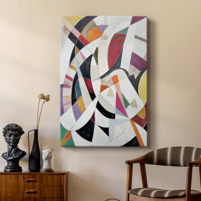 Série ABSTRACT LIX - Toile tendue avec châssis Premium - Prêt à être accroché