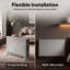 Dimplex HeatLite Tex+ 2kW Smart Convector Heater, Wifi & App Control, Grey