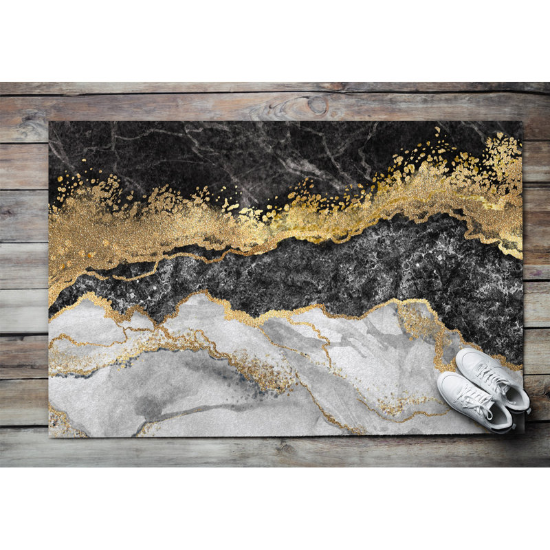 Non-Slip Outdoor Doormat, W100 x L150 cm