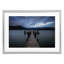 Te Anau Pier at Dusk, reproduction encadrée sous verre, conception de Lincoln Harrison-2078050944-2078051006