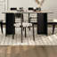 Table de salle à manger rectangulaire Lea 70,87 po x l 35,43 po Feagin