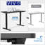 Bureau électrique à moteur simple VIVO avec contrôleur de mémoire à bouton-poussoir-129479303-129479310