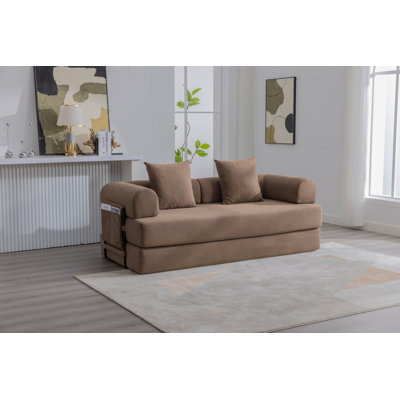 UNITED WE WIN Foldable And Compressible Sofa, Featuring A Sturdy Metal Frame, It Allows You To Freely Create A Personalized Leisure Area. A Combination Of Modern Metal And Fabric For Small Spaces
