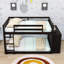 4 Drawers Wood Bunk Bed With Shelves-581376245-581376243