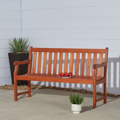 Banc de jardin en bois Nissen