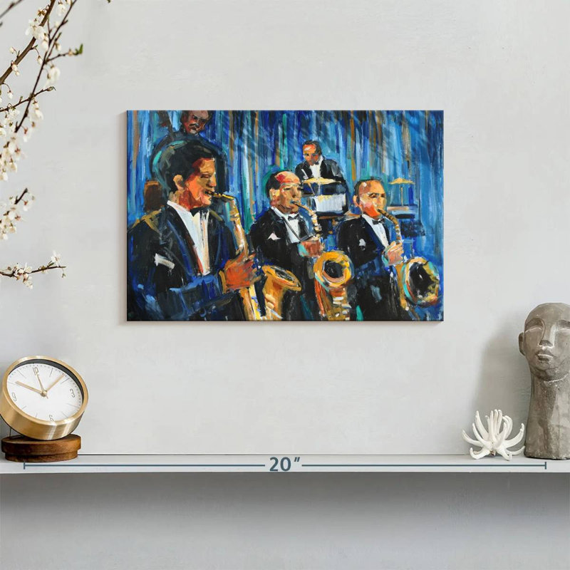 Abarca Horn Section, 8" H x 12" W