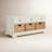 Adayla Solid Wood Drawers Storage Bench-1504792788