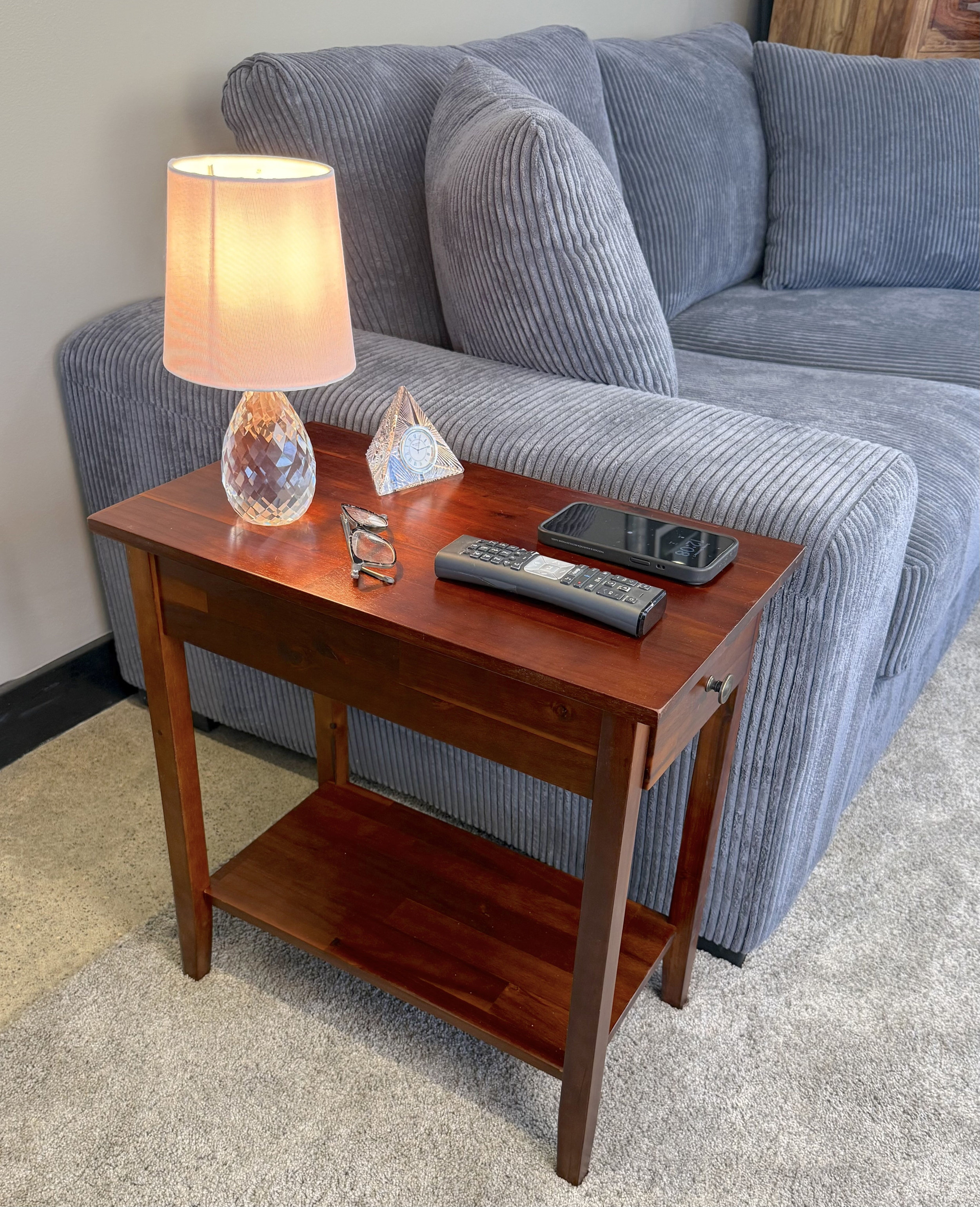 Aiydan Solid Wood End Table with Storage | Wayfair