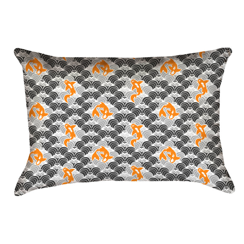 Coussin Katelyn Elizabeth, Polyester sergé, Gris