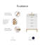 Meuble-lavabo de comptoir en marbre blanc 24 po avec robinet Bristol-208037249-137309253