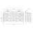 ARIEL Monroe 72 Double Sink Bathroom Vanity with Carrara Quartz Top-99404995