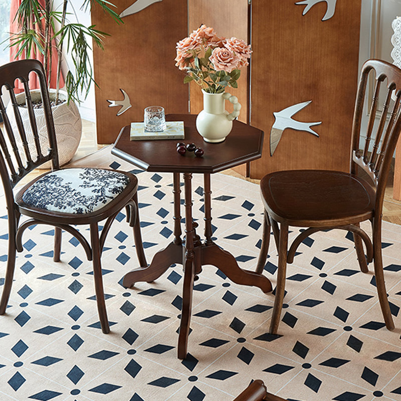 Modern Solid Wood End Table