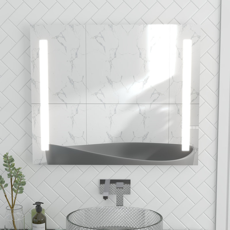 Miroir de salle de bain Luciana, 30 po x 36 po