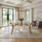 Modern Farmhouse Dining Set - Solid Wood Table With Rounded Corners & Anti-Wobble Triangle Legs - Classic Windsor Chairs With Spindle Back - 5/7 Piece Kitchen & Dining Room Set-2146481586-2146481587-2146481591