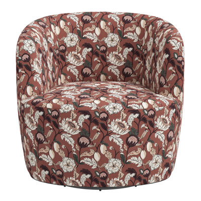 Mina Swivel Barrel Chair