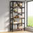 Versatile Shelf Display,Sturdy Bookshelf,Modern Bookcase