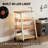Stereo Stand With Power Strips And Hooks, AV Media Console Organizer-1750562920
