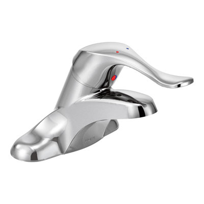 M-Bition Two Handle Centerset Bathroom Faucet with Optional Pop-Up Drain