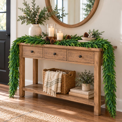 5 pieds de branches de cèdre artificiel, branches de vigne en cèdre vert naturel pour vase, décor intérieur de maison de campagne