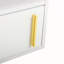Ensemble de 2 tables de chevet murales en bois