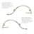 30" Pismo Curved Grab Bar with Toilet Paper Holder-54112580