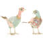 2 Piece Patchwork Pheasant Set