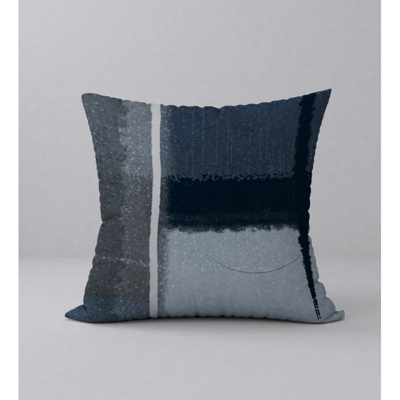 Housse de coussin décorative carrée indéniablement riche, H 18 po x l 18 po