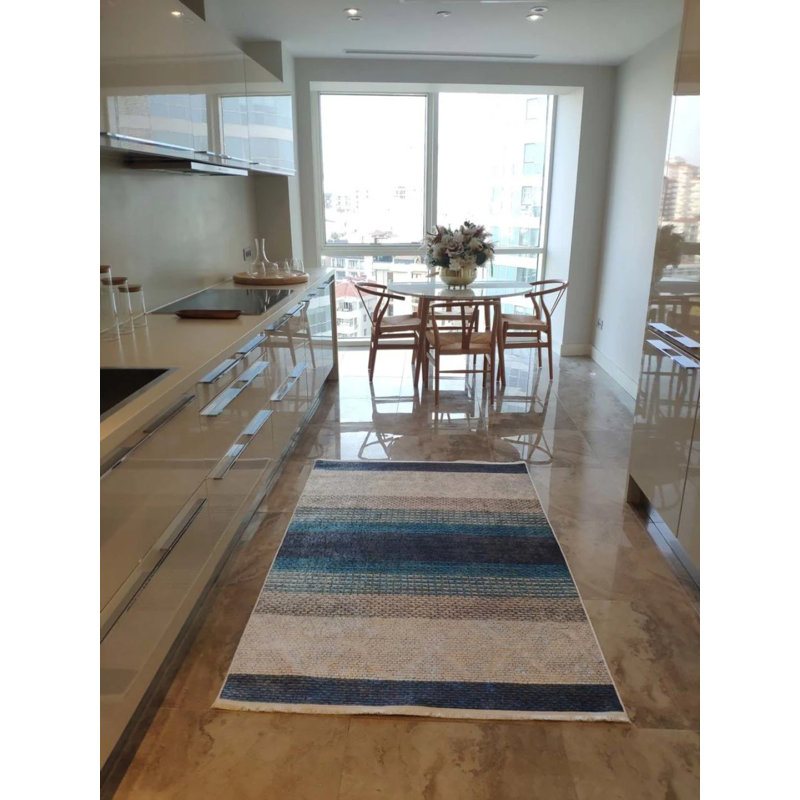 Tapis mathaï avec envers antidérapant, Rectangle 3 pi 3 po x 11 pi 6 po