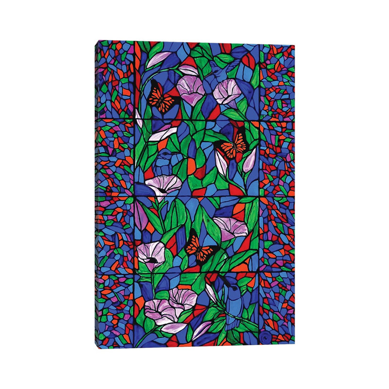 Joy 1 Piece Wrapped Canvas Painting, 30.48 cm H x 45.72 cm W