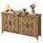 Yvette 59"W Credenza Sideboard, Buffet Storage Cabinet-1645355139