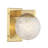  Darien 1-Light Wall Sconce in Warm Brass-1187428145