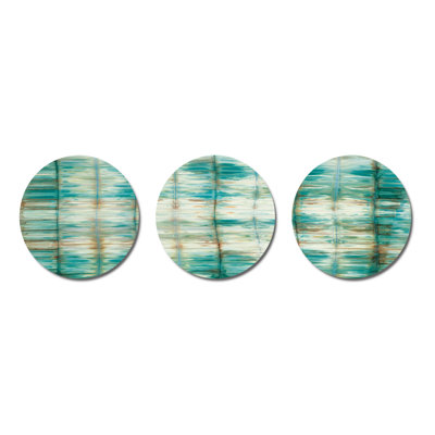 Modern Abstract Wall Decor on Metal