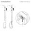Système de support de réservoir de toilette encastré 2X4 Cadre