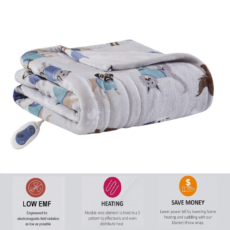 Heated Microlight to Berber Blanket