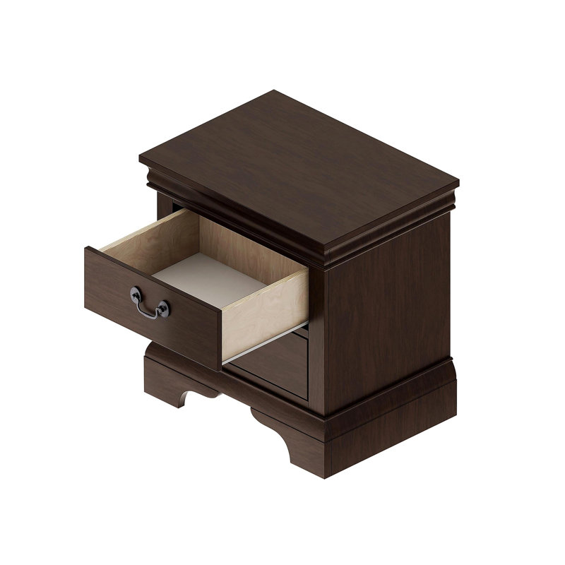 Table de chevet Classic , Merisier
