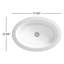 Pop Petite Oval Under Counter Bathroom Sink