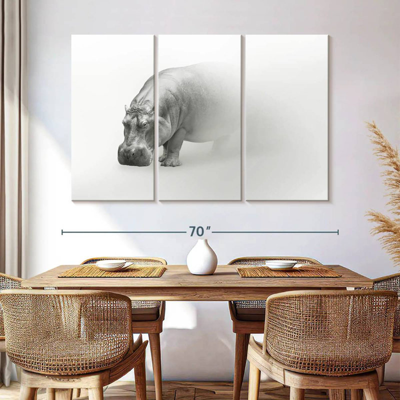 Brampt Phantom Hippo, 20" H x 33" W