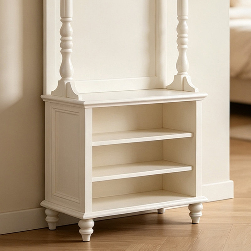 Portemanteau autoportant en pin blanc