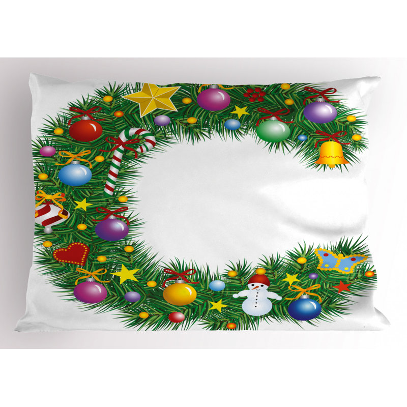 Polyester Floral Sham Set, Queen