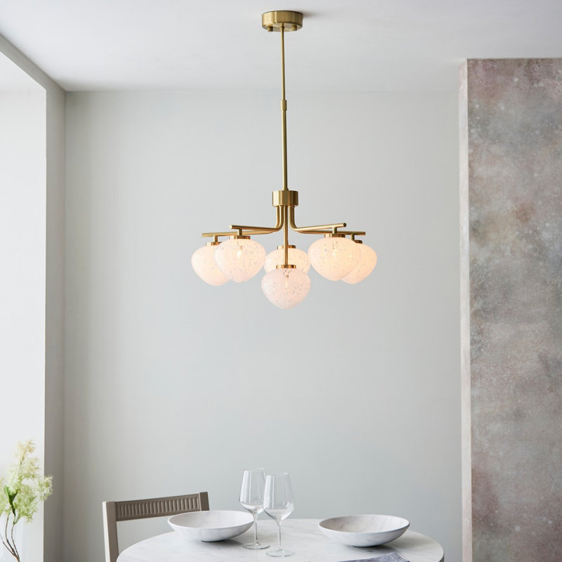 Elgielyn 6 - Light Shaded Chandelier