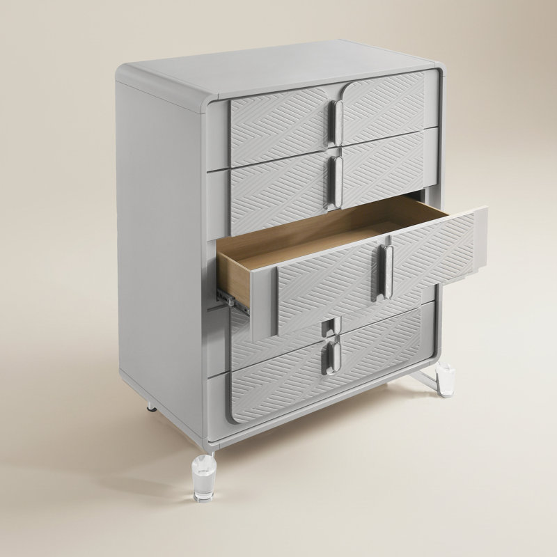 Ensemble de rangement pour chambre à coucher 4 pièces Sumner, 4 Pcs: 2 Nightstands, 2 Dressers