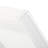 Set of 2 Cape Coral KD White Chaise Lounges, Outdoor White Patio Chaise Lounge Chairs for Poolside Backyard