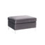 Repose-pieds modulaire en velours bleu Jaszira-1177876435