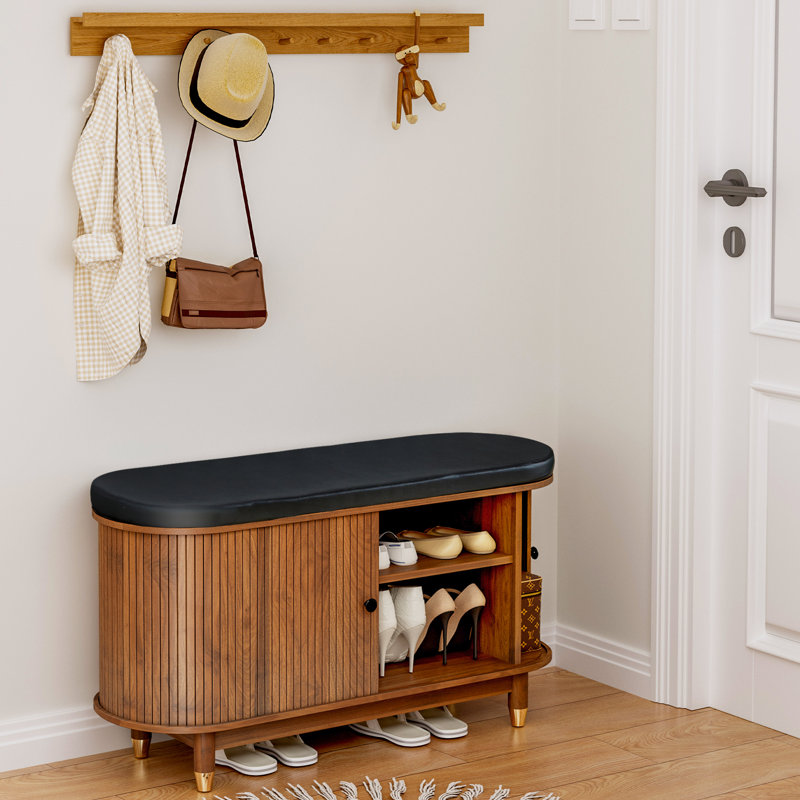 8 Pair Shoe Storage Bench