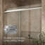 Pleat Frameless Sliding Bath Door-1558757538