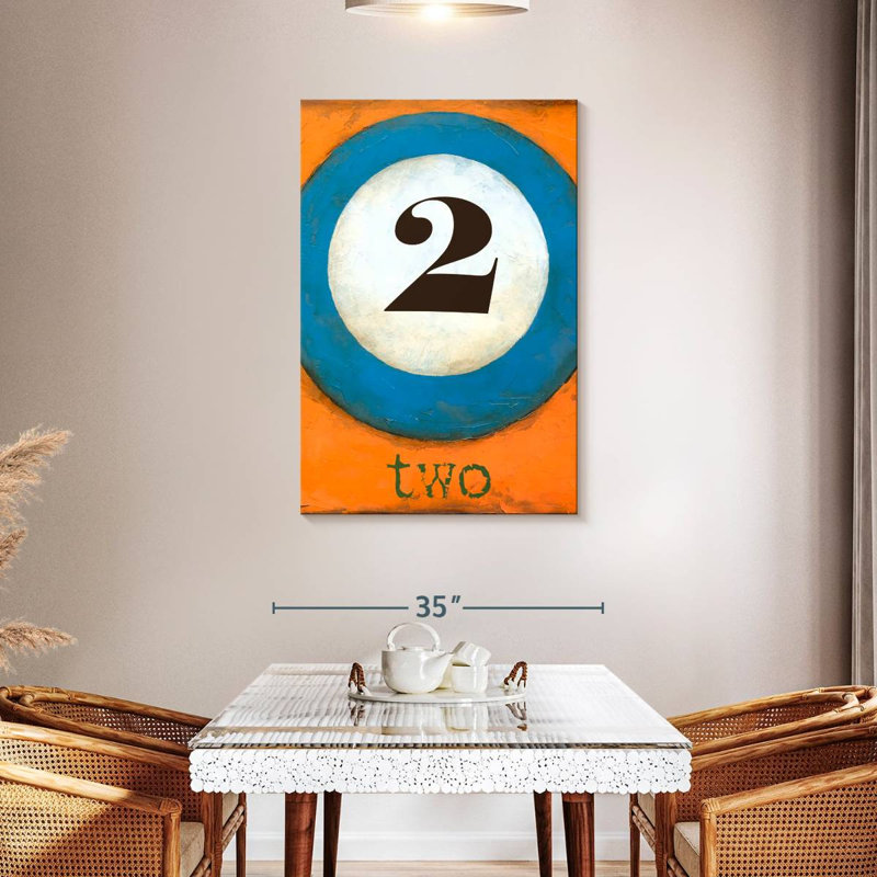 Senne Graphic Pool II, 45" H x 30" W