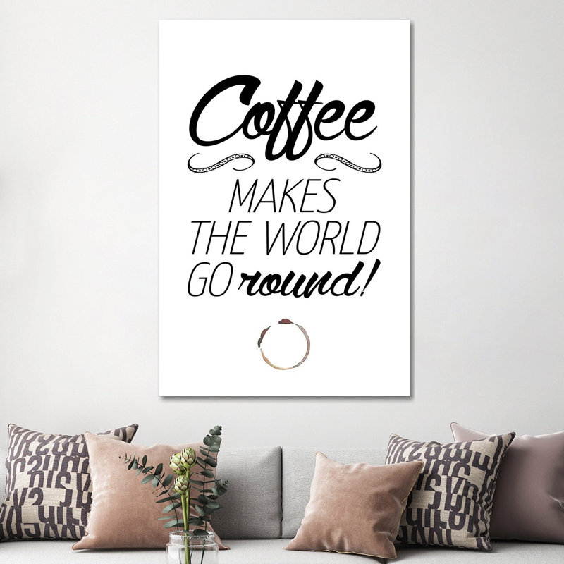 Coffee by Amy & Kurt Berlin - Wrapped Canvas Print, 152.5 cm H x 101.5 cm W
